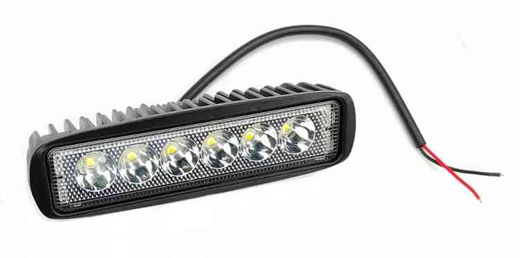 PANEL 6 LED x3W 18W LAMPA ROBOCZA 12V 24V IP67 E9 16CM NEOMAX