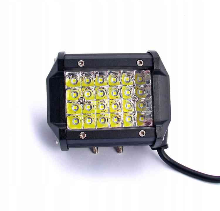 PANEL LED LAMPA ROBOCZA HALOGEN 72W 24LED 12V 24V CREE