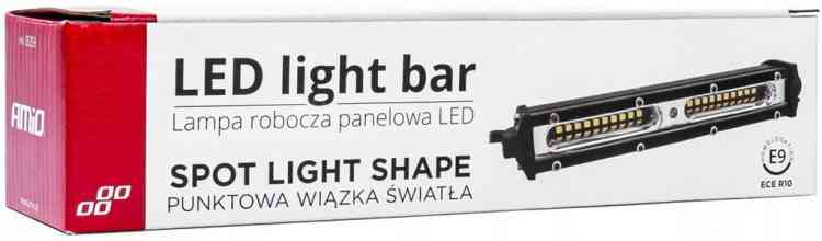 PANEL LED LAMPA ROBOCZA SLIM HALOGEN 54W 18CM 12V 24V 180mm AMIO