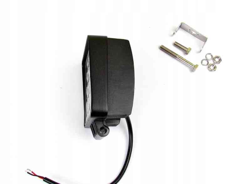 LAMPA ROBOCZA HALOGEN 16 LED 48W 12V 24V ŚWIATŁO SKUPIONE SPOT