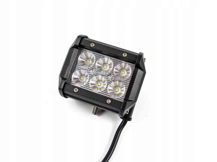 LAMPA ROBOCZA 6 LED HALOGEN ROBOCZY 18W 12V 24V E9 IP67