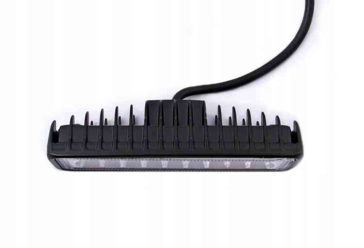 PANEL LED LAMPA ROBOCZA 54W 12V 24V 2w1 STROBOSKOP 15CM NEOMAX