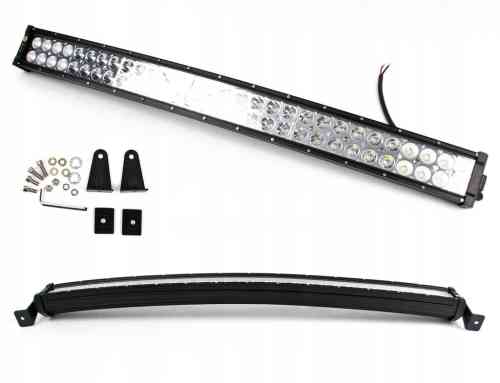 PANEL ROBOCZY LAMPA 60 LED 180W 12/24V ŁUK KRZYWY LED BAR BELKA 80CM NEOMAX