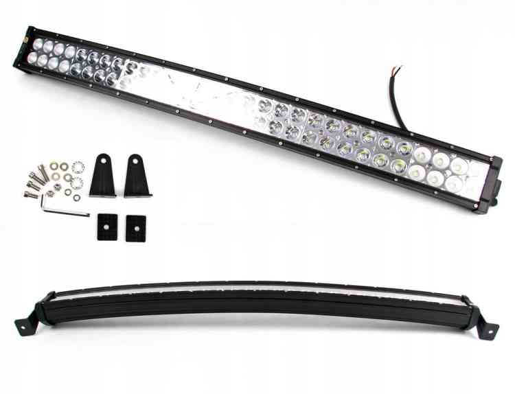 PANEL ROBOCZY LAMPA 60 LED 180W 12/24V ŁUK KRZYWY LED BAR BELKA 80CM NEOMAX