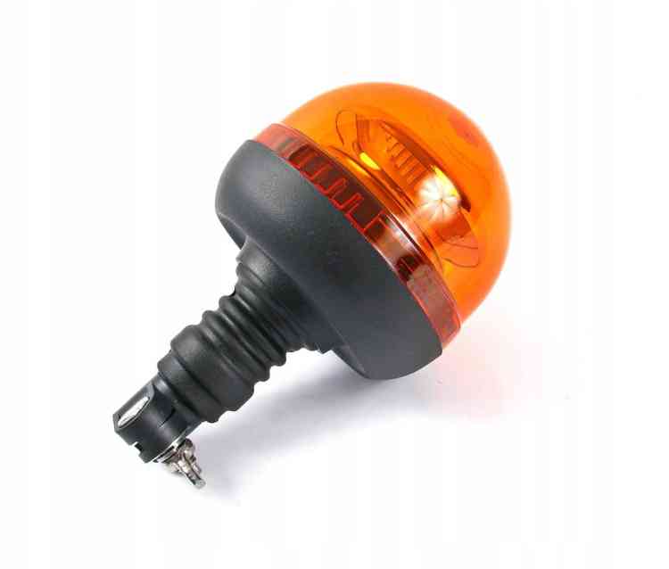 LAMPA OSTRZEGAWCZA KOGUT LED 12-24V NA TRZPIEŃ