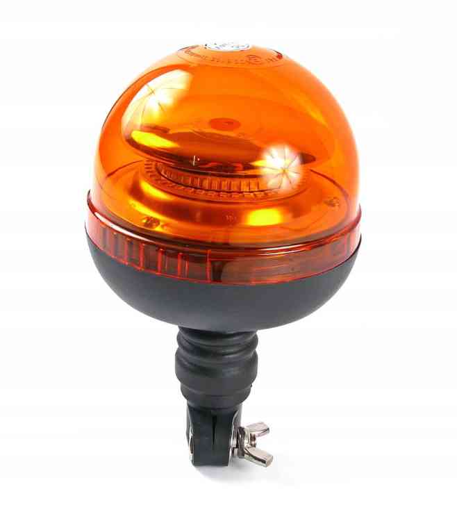 LAMPA OSTRZEGAWCZA KOGUT LED 12-24V NA TRZPIEŃ