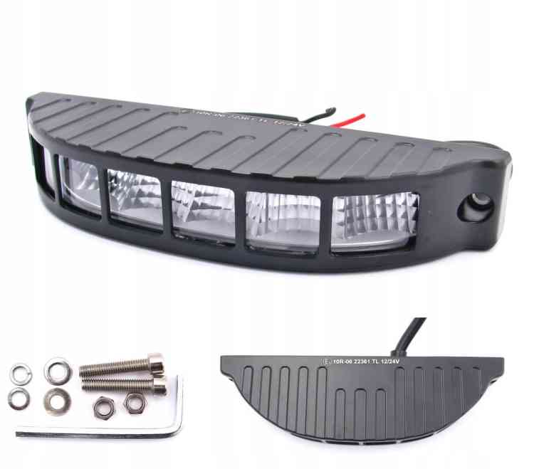 LAMPA ROBOCZA 6 LED 16W ŚWIATŁO COFANIA PANEL IP67