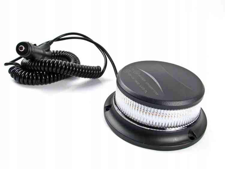 LAMPA OSTRZEGAWCZA KOGUT LED ALR 12V 24V MAGNES