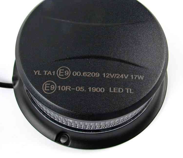 LAMPA OSTRZEGAWCZA KOGUT LED ALR 12V 24V MAGNES