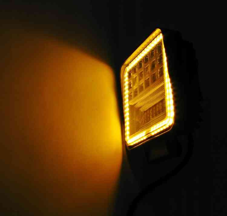 126W LAMPA ROBOCZA LED PANEL HALOGEN 12V 24V CREE