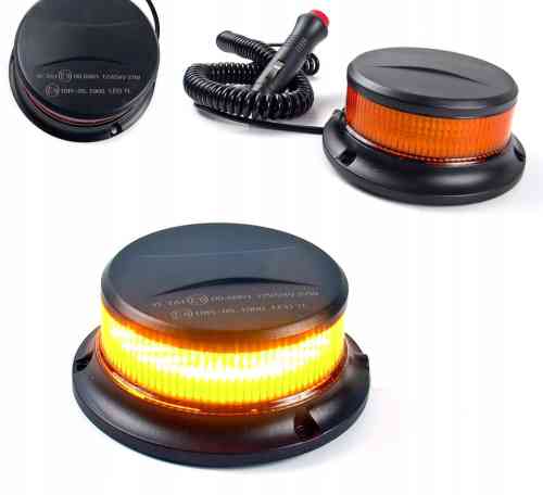 LAMPA OSTRZEGAWCZA KOGUT LED ALR 12V 24V MAGNES