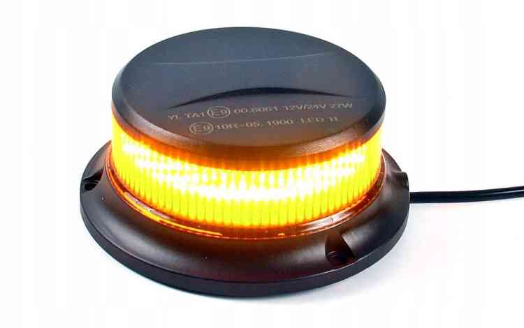 LAMPA OSTRZEGAWCZA KOGUT LED ALR 12V 24V MAGNES