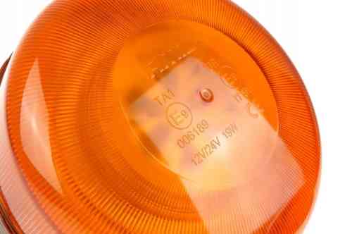 LAMPA OSTRZEGAWCZA LED KOGUT 36LED 12/24V NA ŚRUBĘ