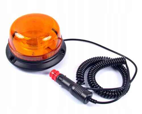 LAMPA OSTRZEGAWCZA KOGUT OPTI 36 LED 12-24V MAGNES