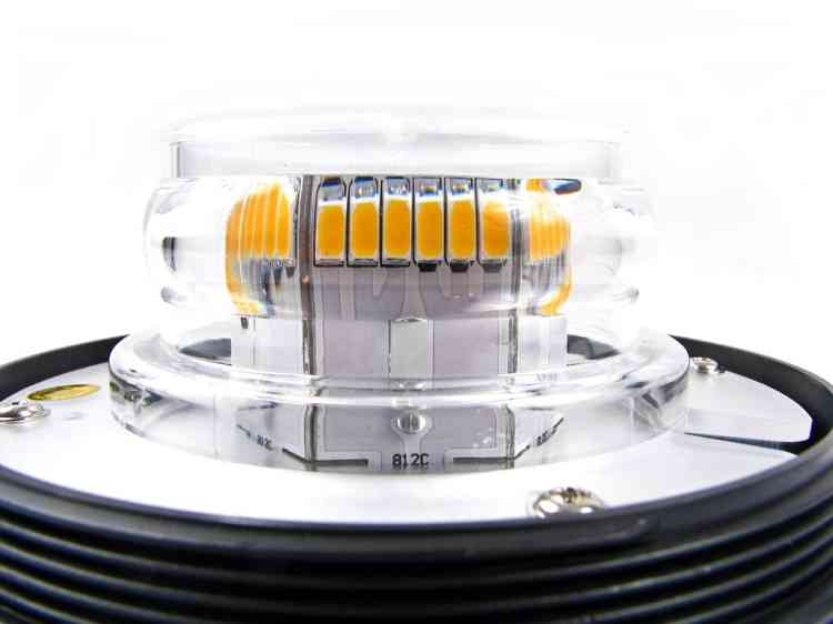 LAMPA OSTRZEGAWCZA KOGUT OPTI 36 LED 12-24V MAGNES