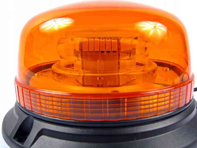 LAMPA OSTRZEGAWCZA KOGUT OPTI 36 LED 12-24V MAGNES