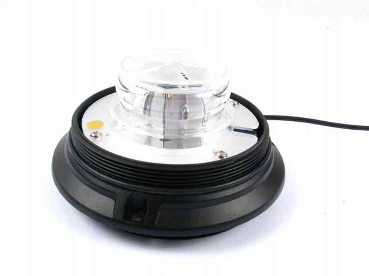 LAMPA OSTRZEGAWCZA KOGUT OPTI 36 LED 12-24V MAGNES