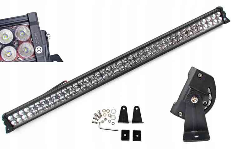 PANEL LED LAMPA ROBOCZA 240W 12/24V 80LED NEOMA LEDBAR BELKA