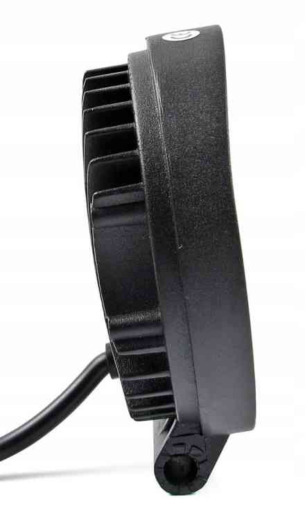 LAMPA ROBOCZA HALOGEN 8 LED 24W 12V 24V HOMOLO E9 ALUMINUM