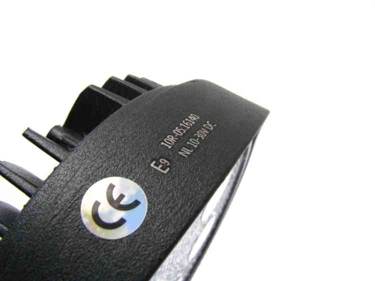 LAMPA ROBOCZA HALOGEN 8 LED 24W 12V 24V HOMOLO E9 ALUMINUM