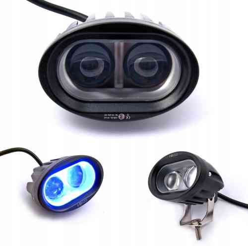 LAMPA LED 20W 12-30V BLUE SPOT WÓZEK WIDŁOWY DO WIDLAKA