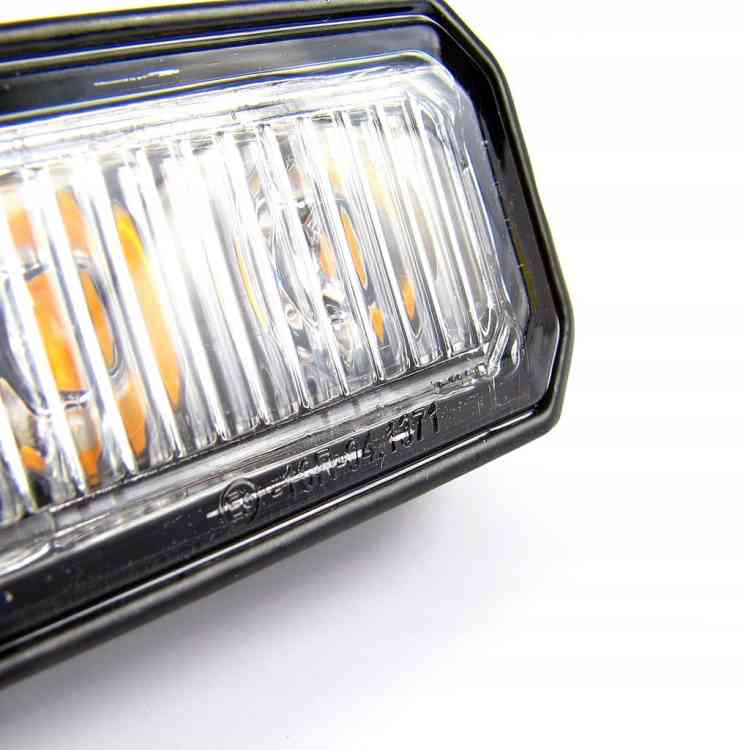LAMPA 6 LED OSTRZEGAWCZA x4 STROBOSKOP POMOC LAWET