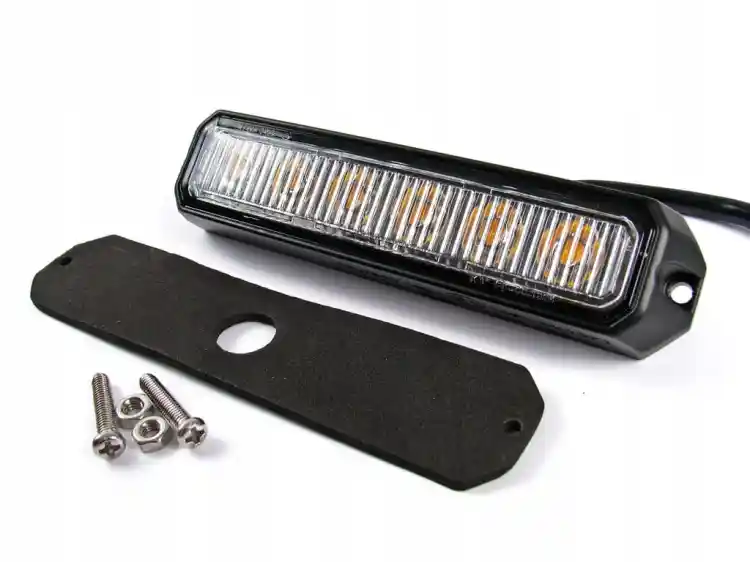 LAMPA 6 LED OSTRZEGAWCZA STROBOSKOP POMOC LAWET