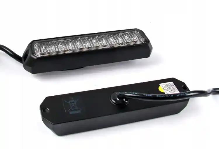 LAMPA 6 LED OSTRZEGAWCZA STROBOSKOP POMOC LAWET