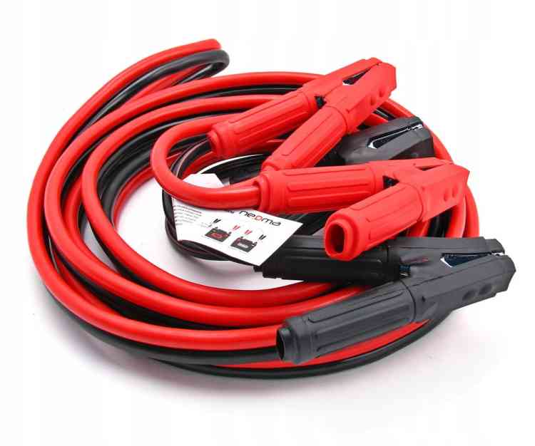 MOCNE KABLE PRZEWODY ROZRUCHOWE 1200A 6M GRUBE