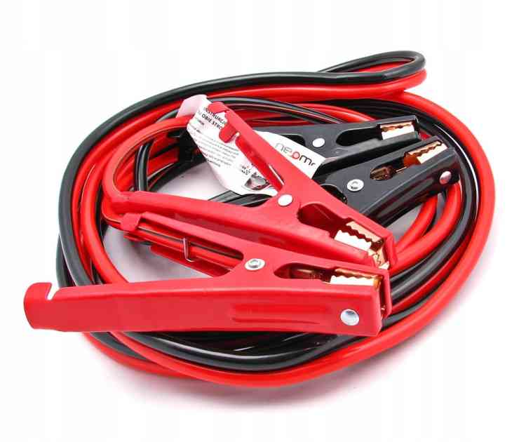 KABLE PRZEWODY ROZRUCHOWE 600A 4 METRY 2x 4m 10mm2 DO SAMOCHODU NEOMAX