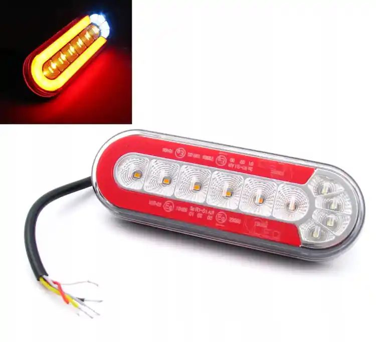 LAMPA LED ZESPOLONA MAŁA NEON DYNAMICZNY KIERUNEK