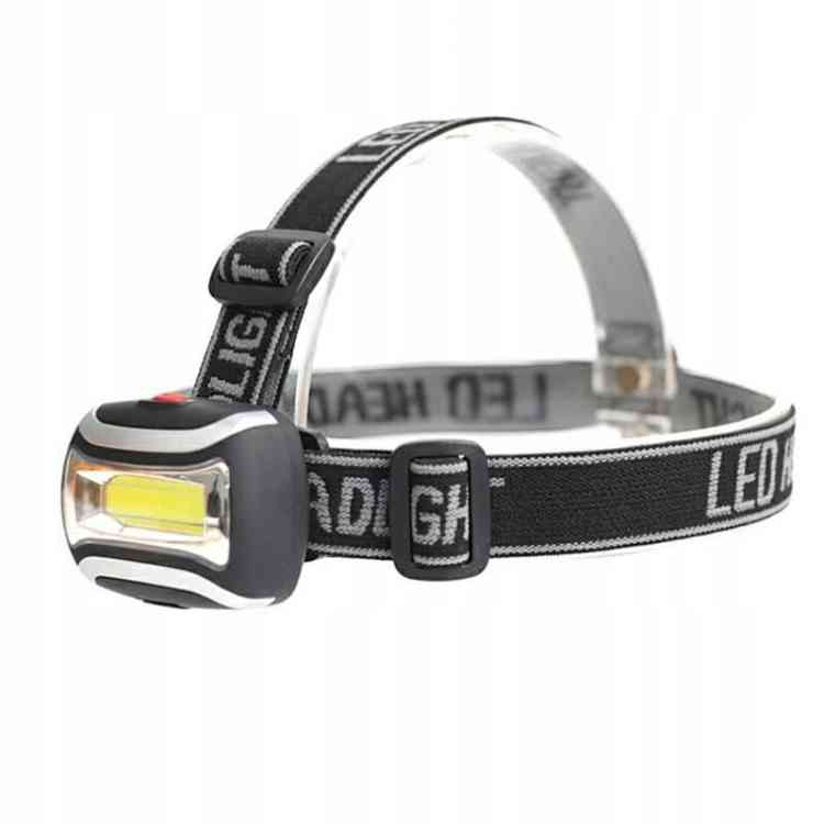 LATARKA CZOŁOWA LED COB LAMPKA NA GŁOWE CZOŁÓWKA