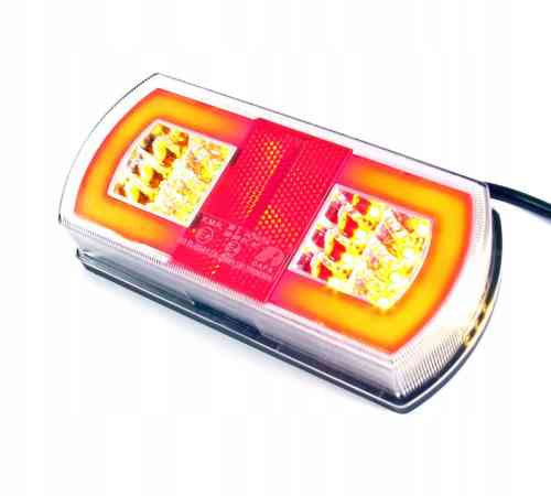 LAMPY TYLNE PRZYCZEPY ZESPOLONE LED DIODOWA PARA