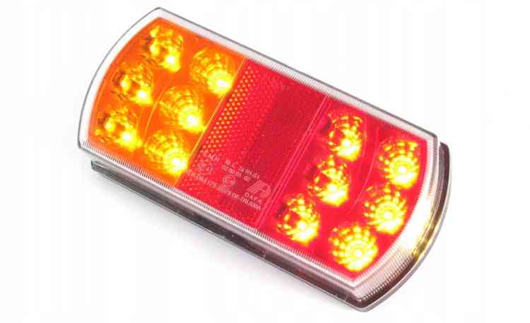LAMPY TYLNE PRZYCZEPY ZESPOLONE LED DIODOWA PARA