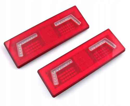 LAMPY ZESPOLONE LED DIODOWE TYLNE PRZYCZEPY 2szt